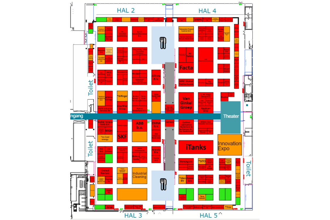 Plattegrond Maintenance NEXT